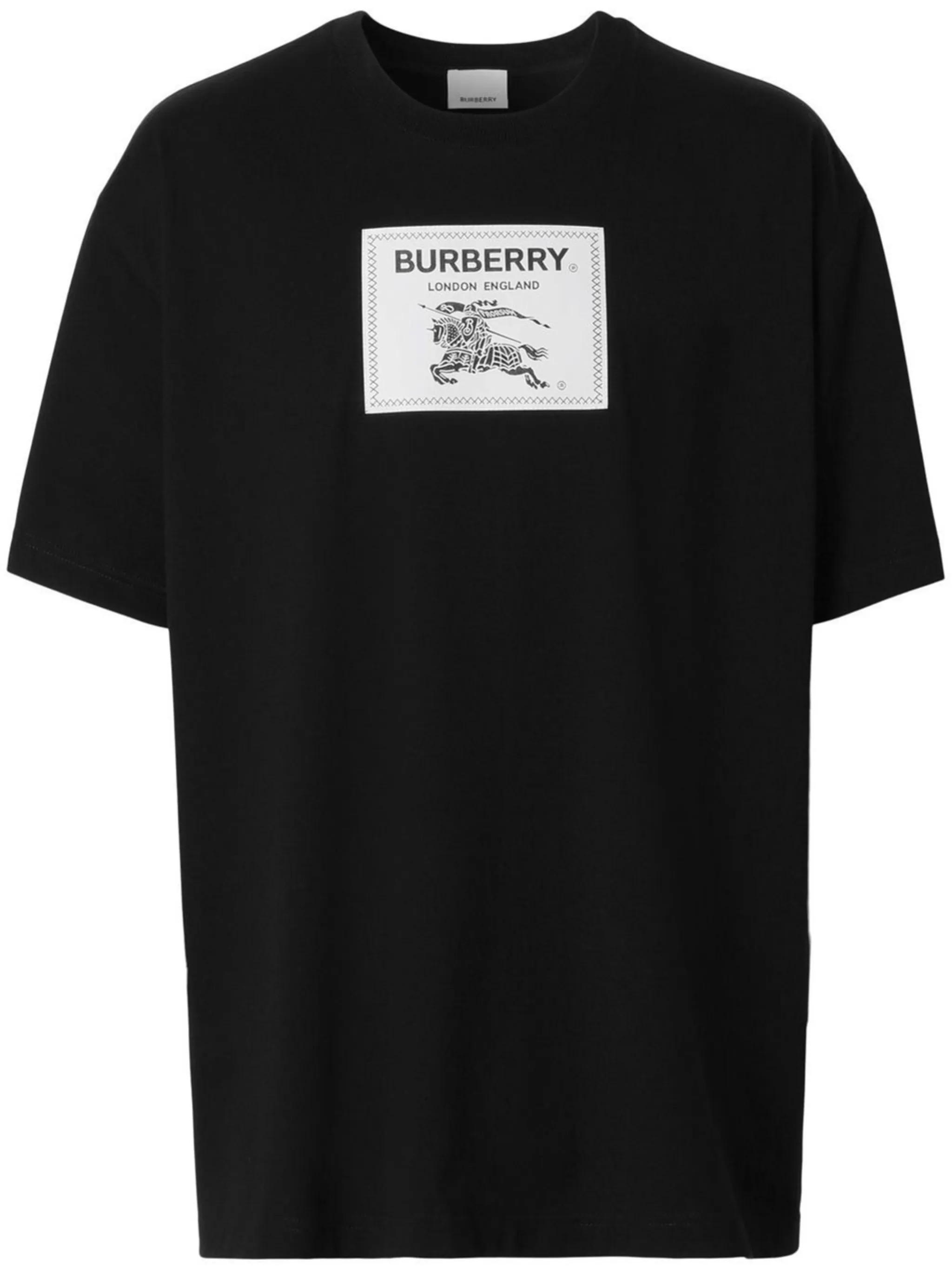 Burberry logo patch cotton T shirt Eraldo FR