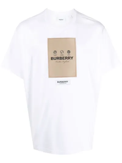 Burberry crew best sale neck shirt