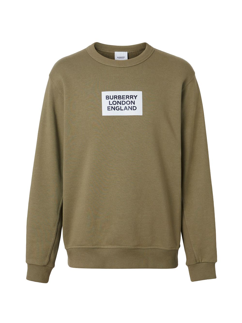 Logo print cotton sweatshirt | Burberry 