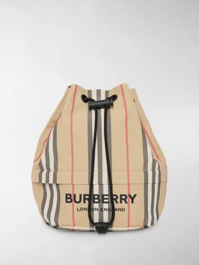 burberry nylon drawcord pouch