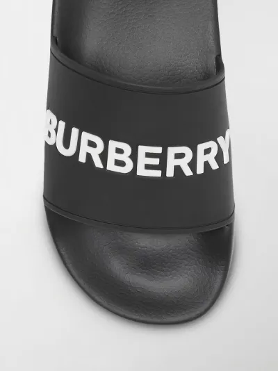 burberry black slides