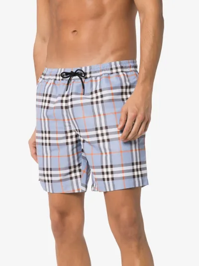 burberry vintage check shorts
