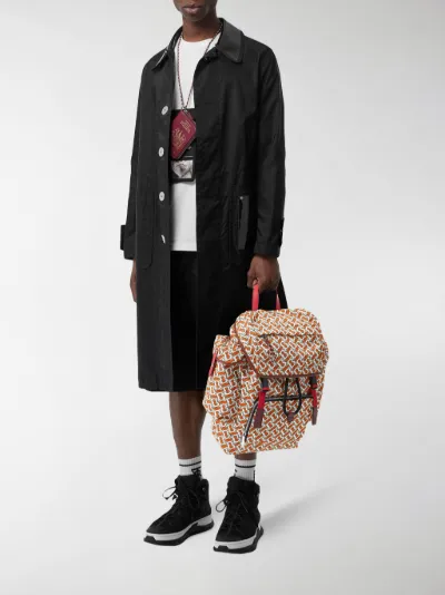 burberry backpack red