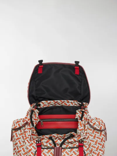 burberry backpack red