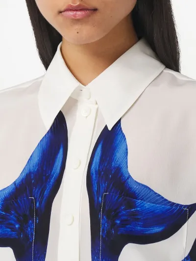 burberry silk blouse