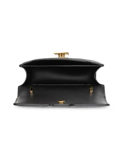 burberry black monogram mini bag