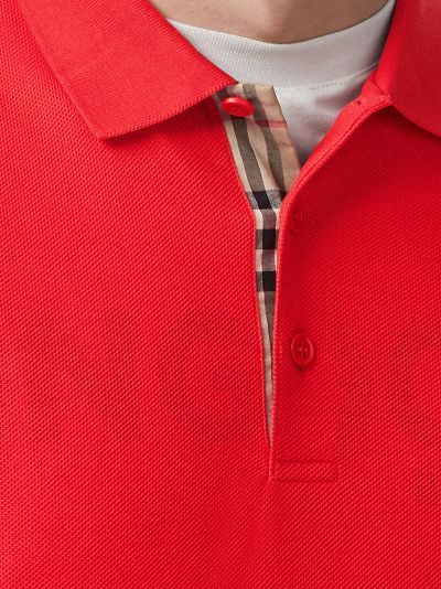 burberry pique polo shirt