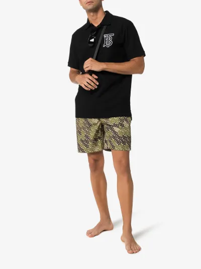 burberry monogram shorts