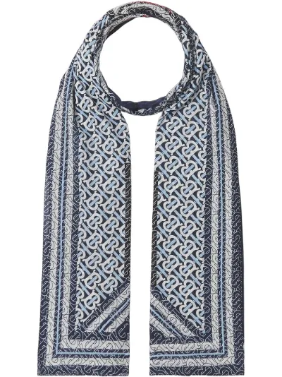 burberry monogram scarf