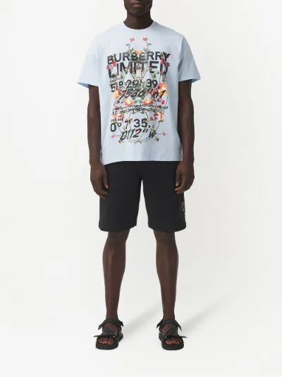 montage print oversized T-shirt | Burberry | Eraldo.com US