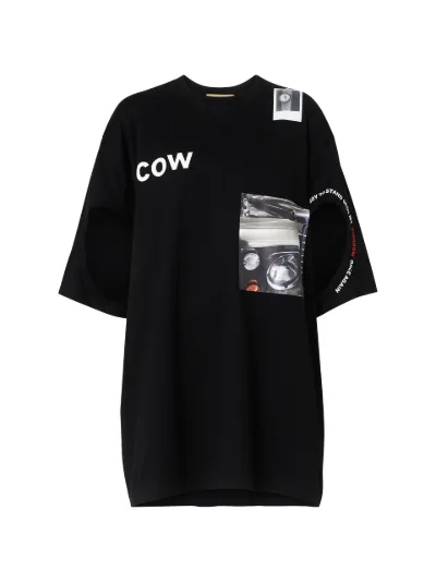 burberry cow print shirt