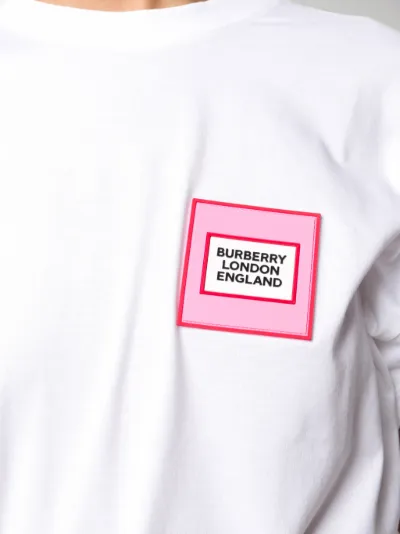 Burberry oversized cut-out sleeves T 