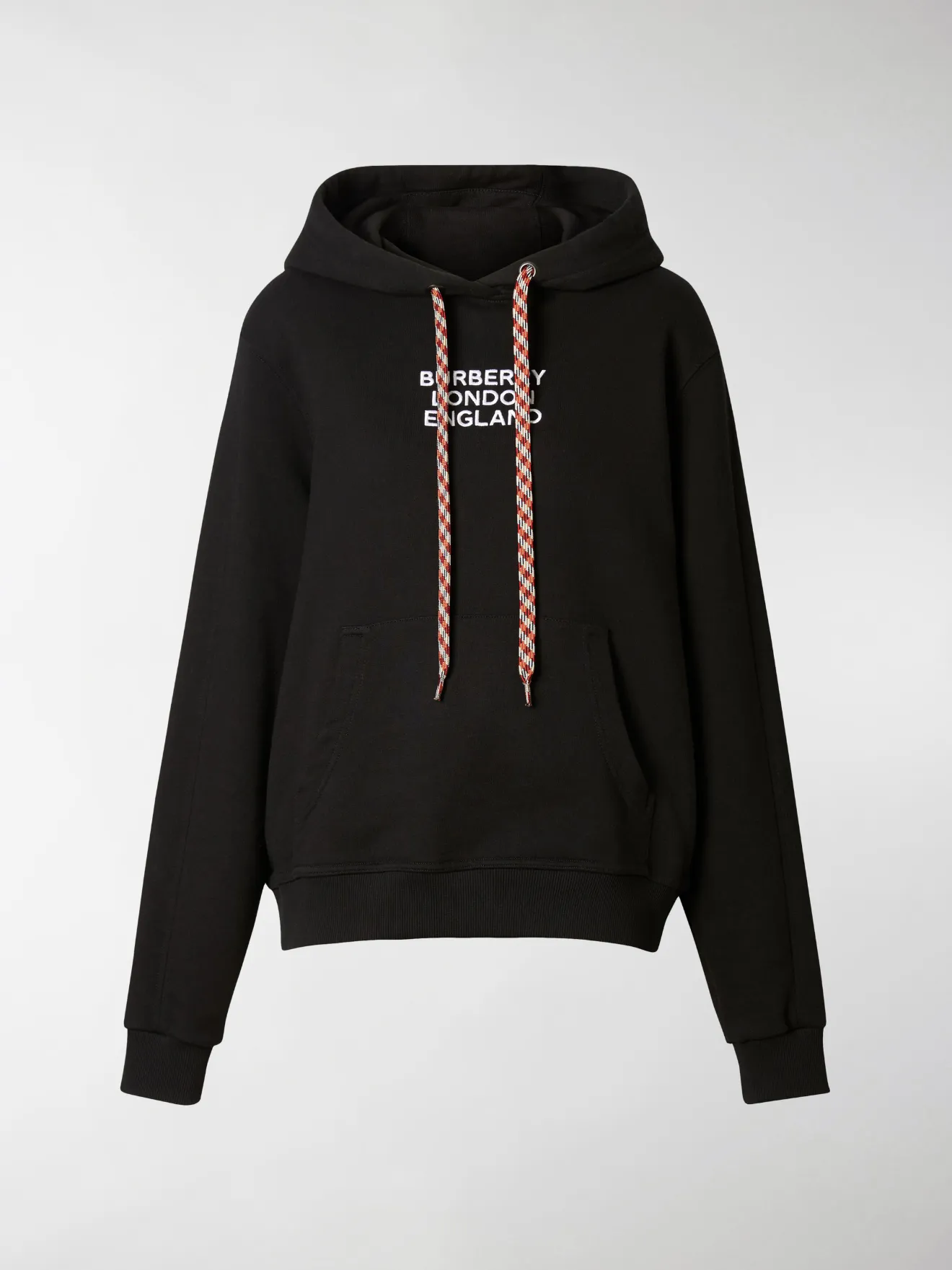 burberry embroidered logo hoodie