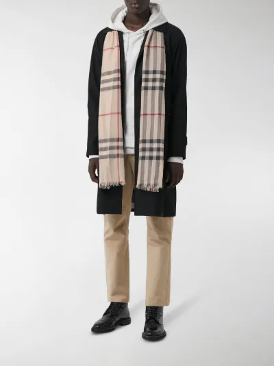 burberry oversized scarf