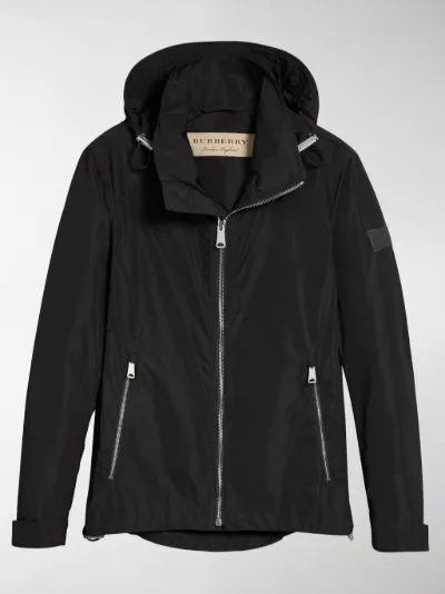 black showerproof jacket