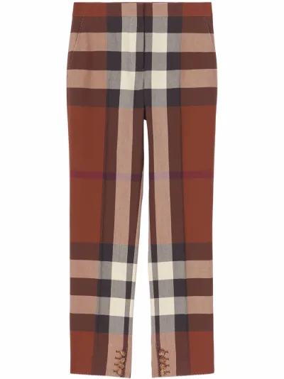 Pantaloni sartoriali a quadri | Burberry | Eraldo.com