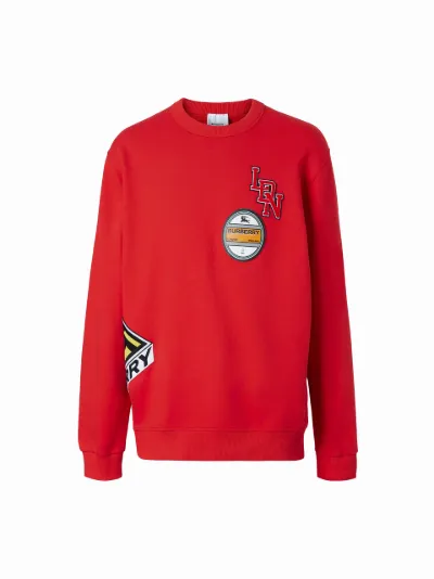 burberry patch sweater