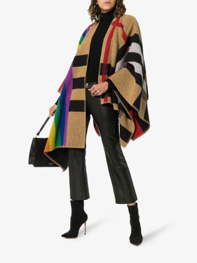 burberry rainbow cape