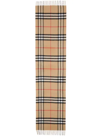 burberry reversible scarf