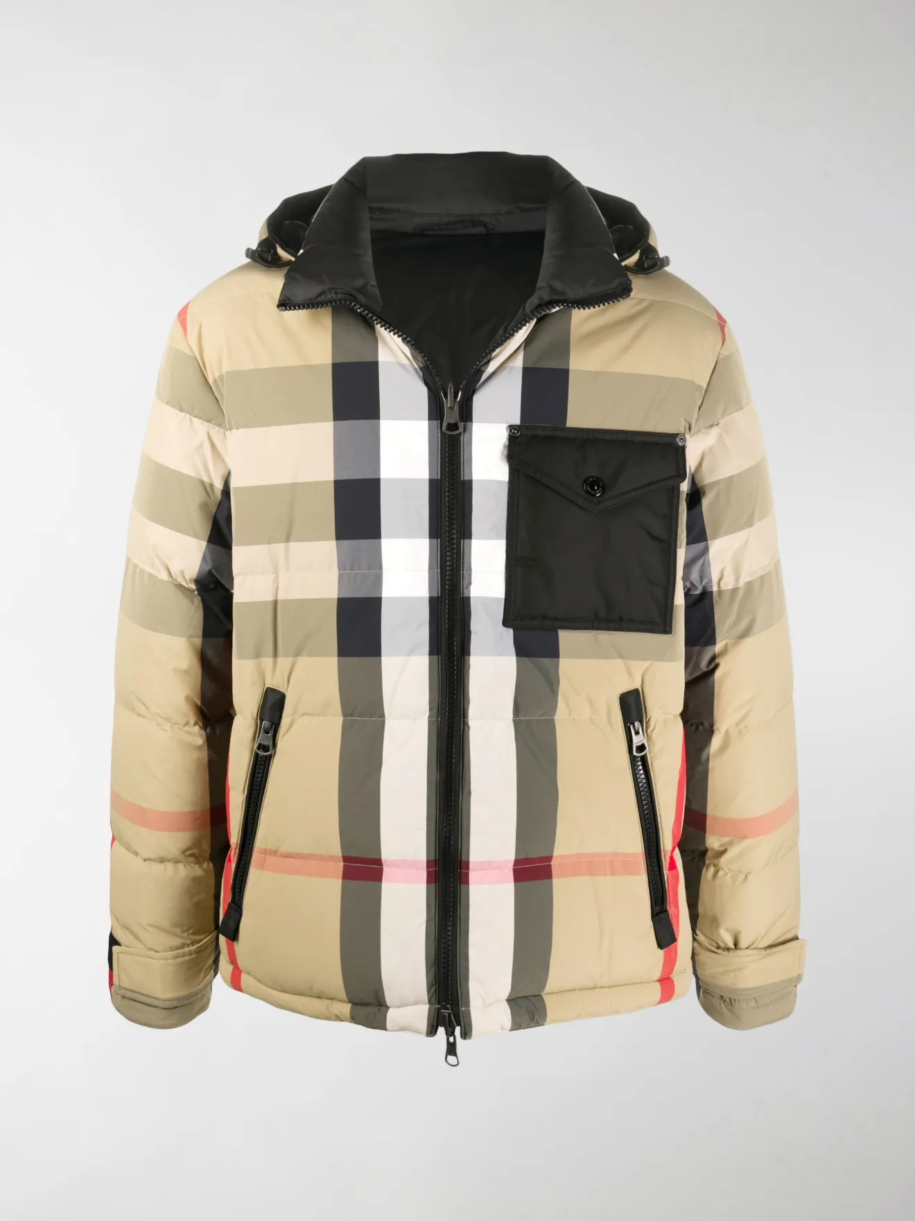 burberry padded jacket