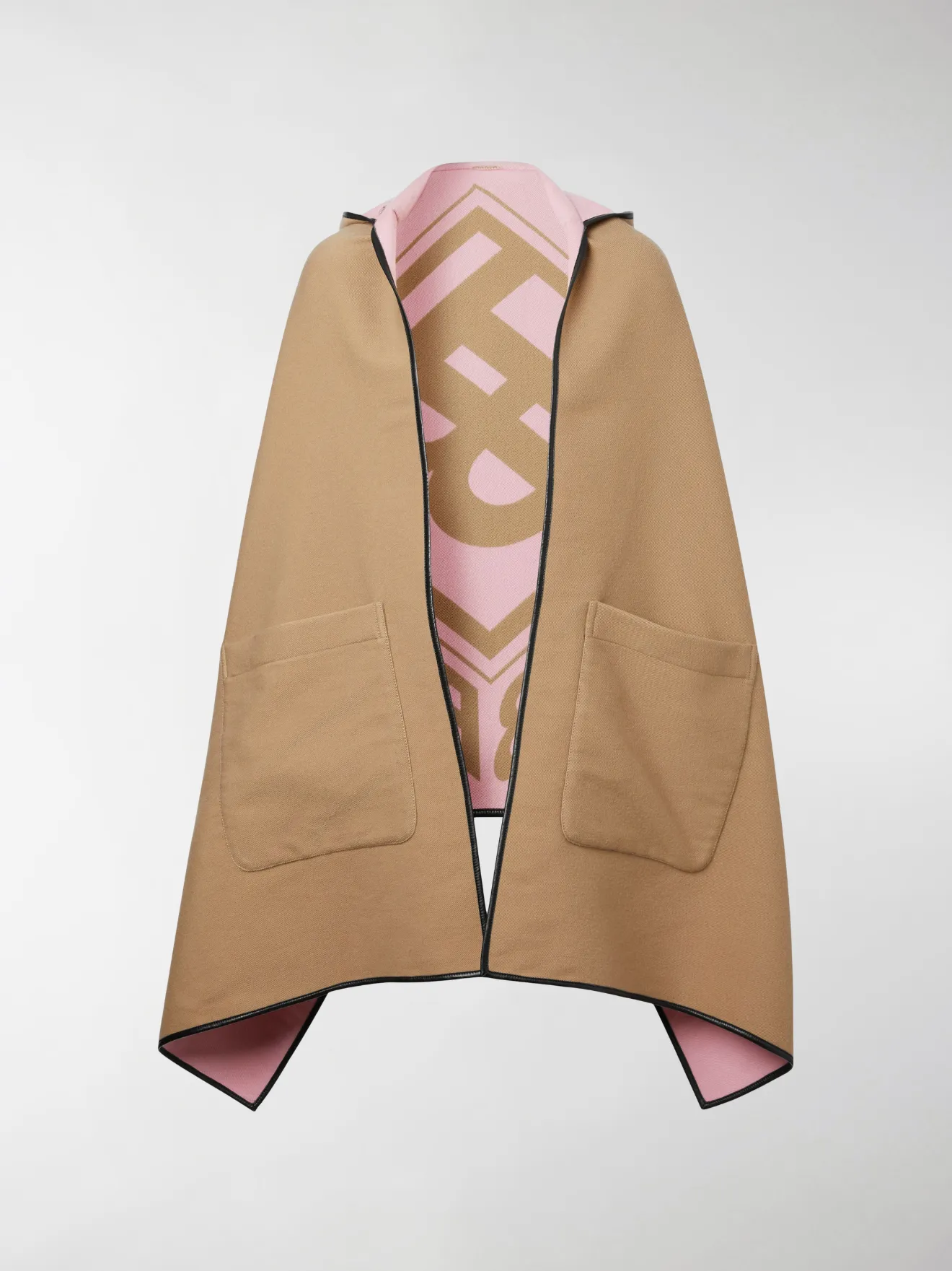 burberry poncho reversible