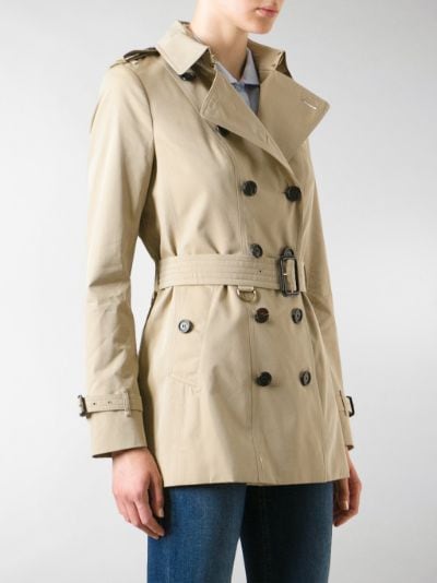 sandringham short trench coat