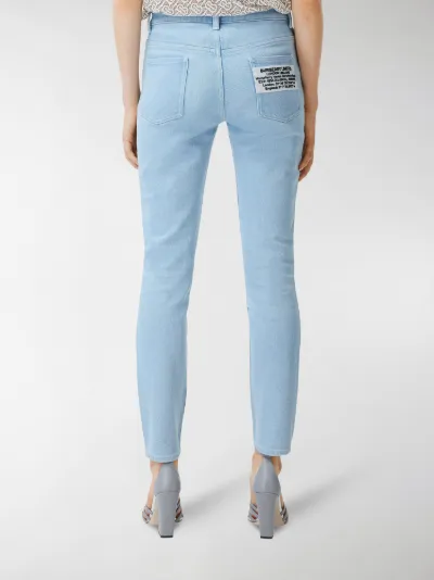burberry skinny jeans
