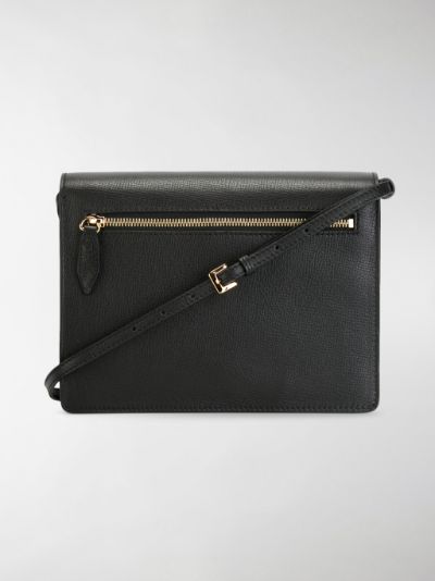 burberry small leather and house check crossbody bag