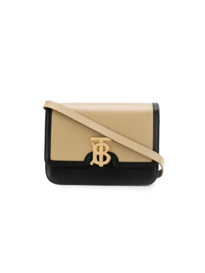 Burberry Small Two tone Leather TB Bag Eraldo HR