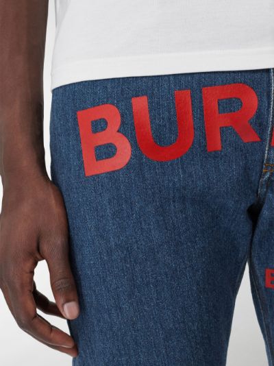 Burberry Straight Fit Japanese Denim Jeans
