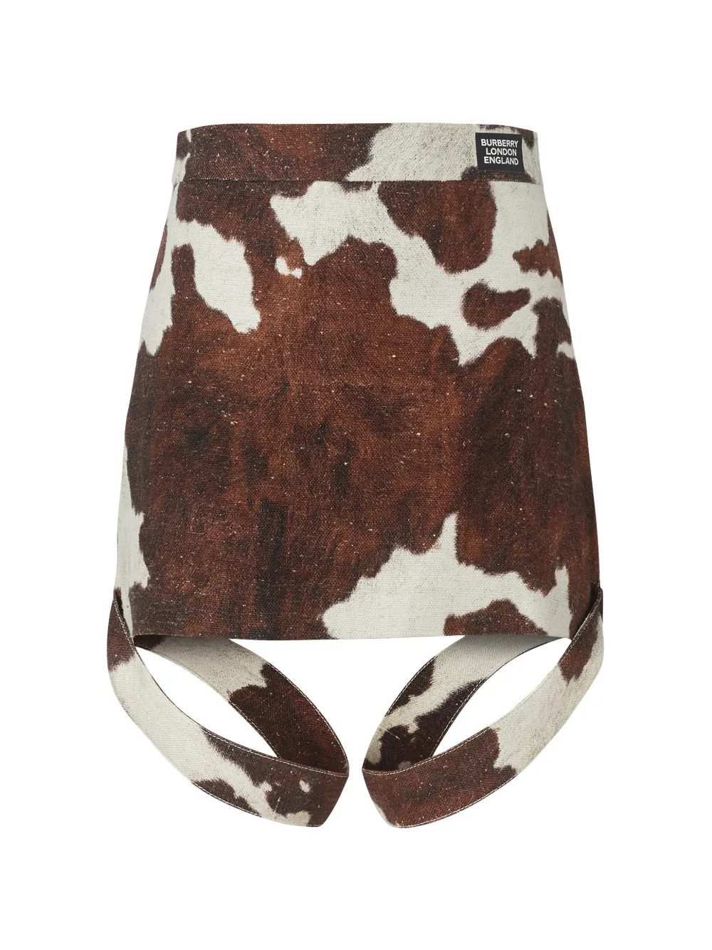 Burberry cow print clearance skirt