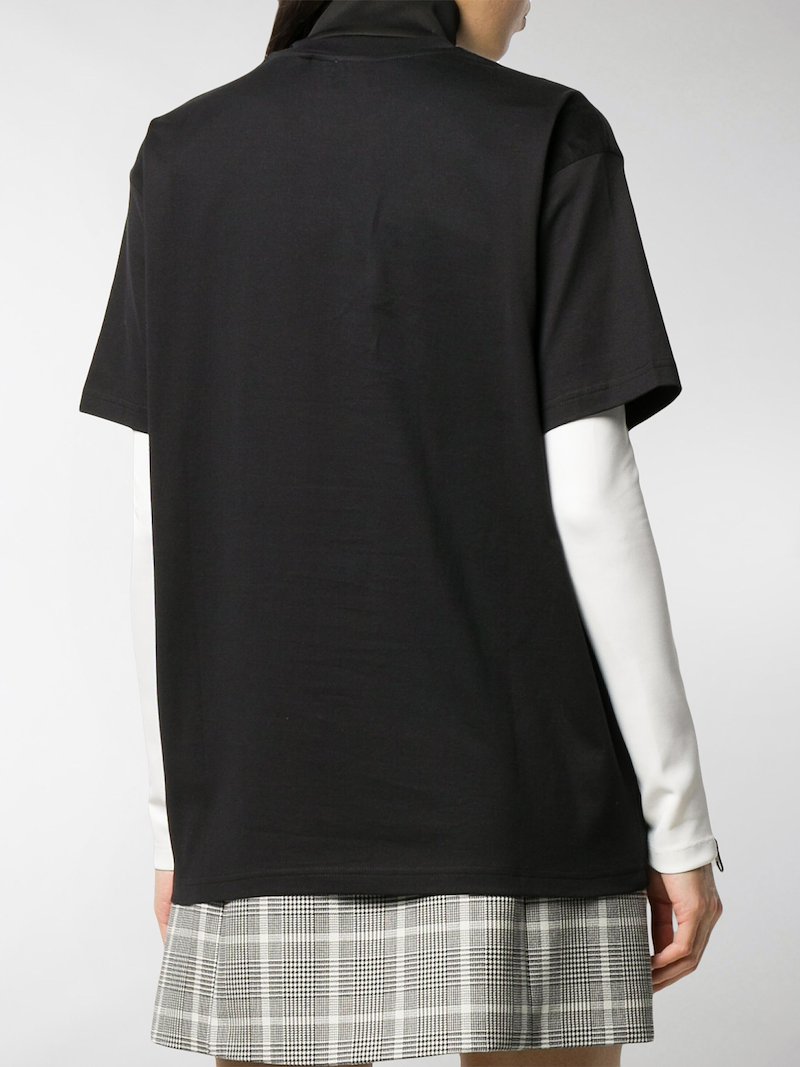 Burberry Tb Logo T Shirt Black Modes