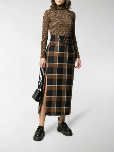 monogram turtleneck