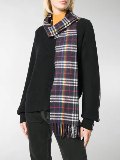 burberry rainbow scarf