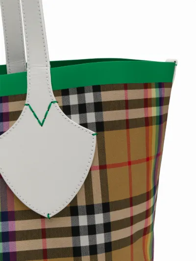 burberry tote rainbow