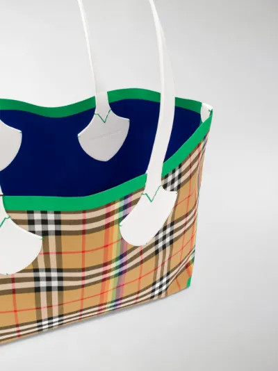 burberry rainbow tote