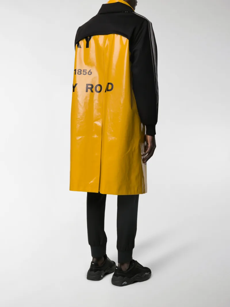 burberry yellow coat