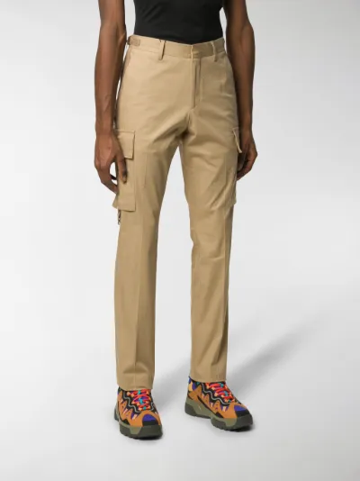 twill cargo trousers