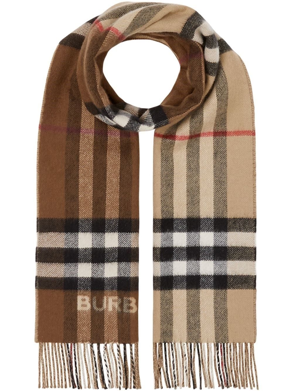 Burberry Double-Printed Monogram Silk Scarf - ShopStyle Scarves