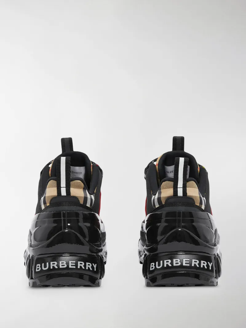 burberry vintage check arthur sneakers