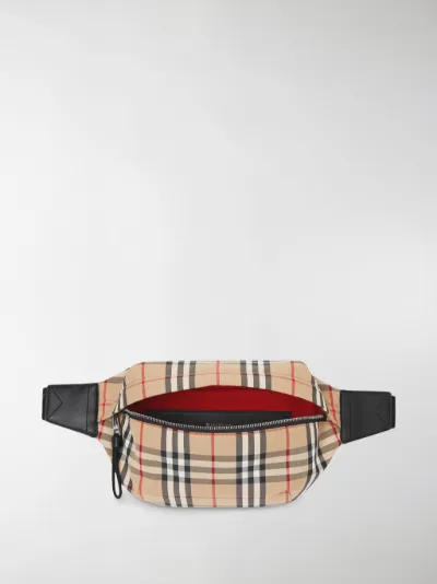 burberry vintage check belt bag