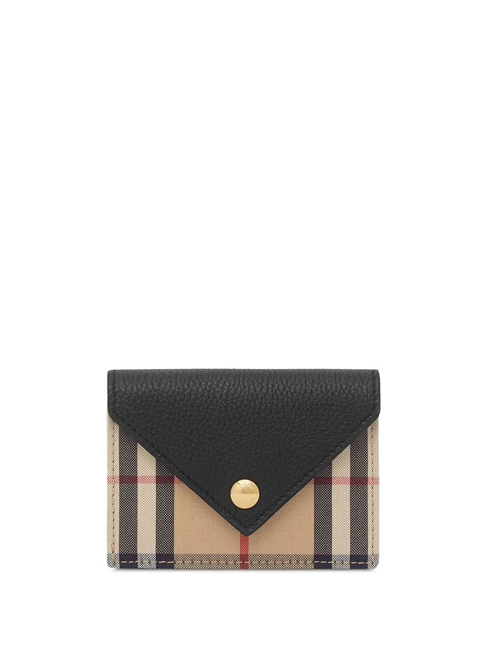burberry vintage check card case