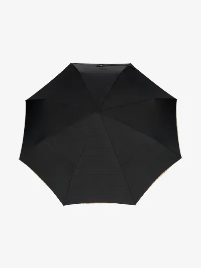 burberry vintage check folding umbrella