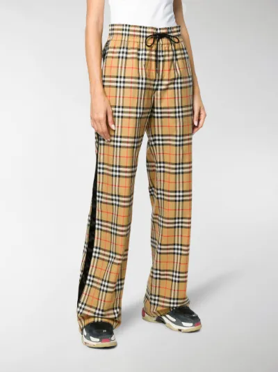 pantaloni burberry