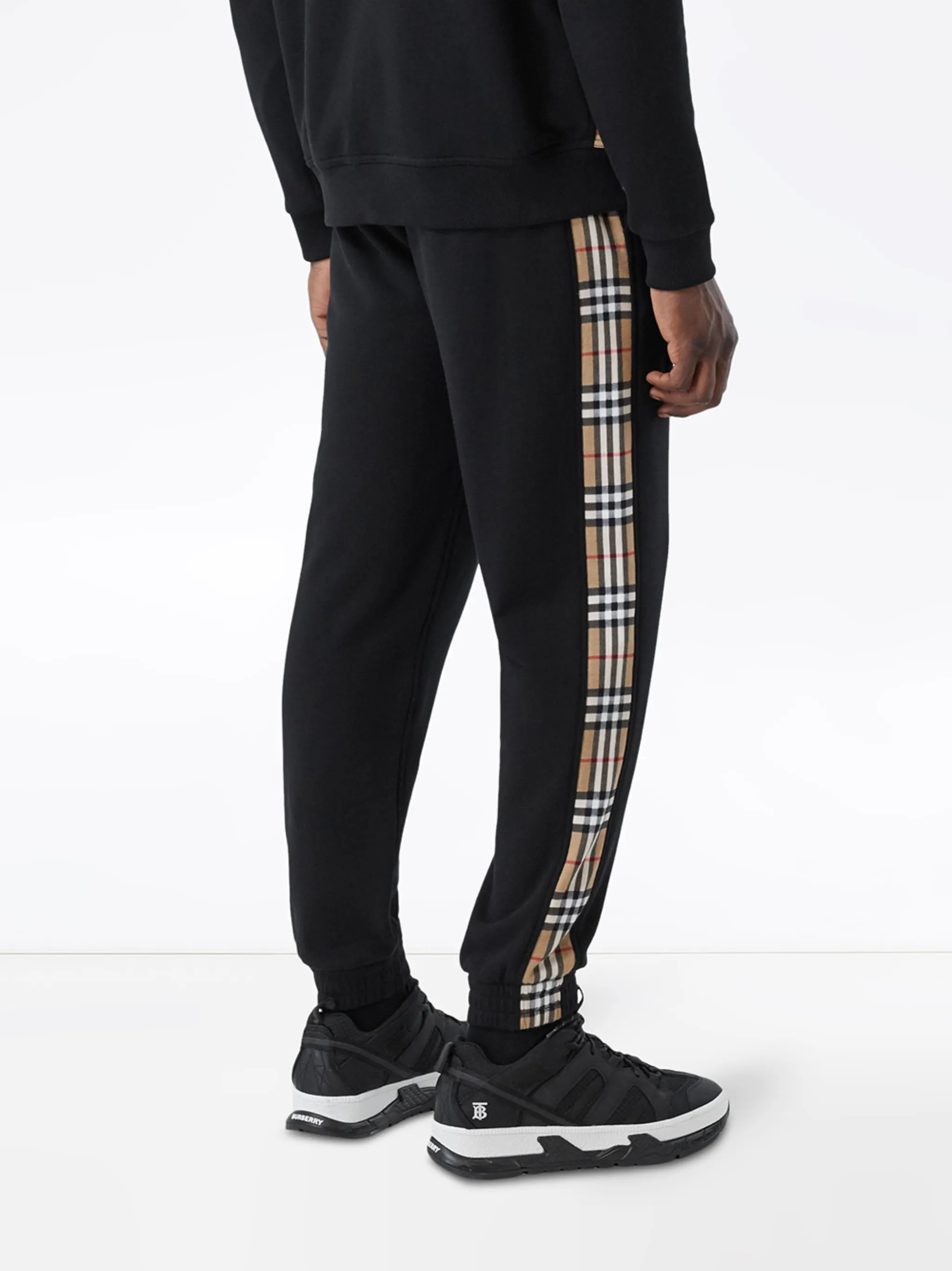 panelled track pants