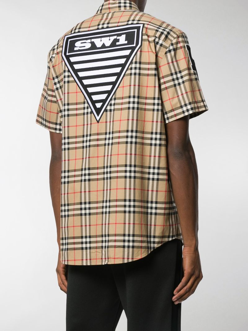 burberry patch shirt