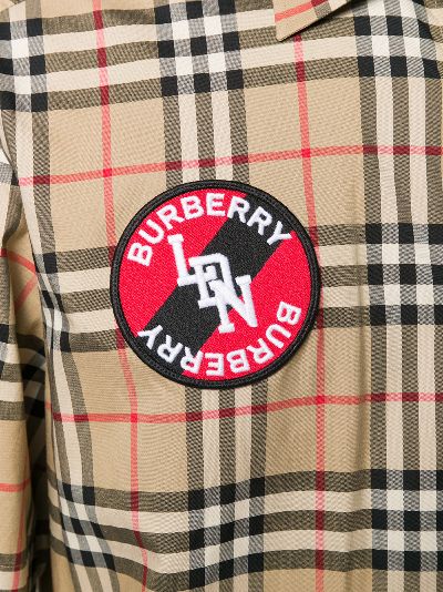 burberry patch shirt