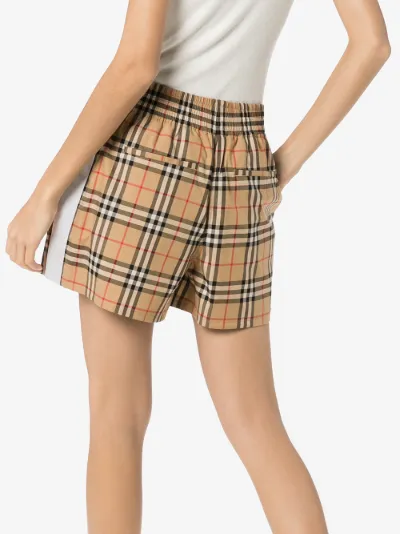 Burberry shorts womens brown online