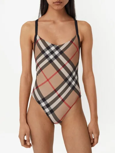 Burberry Vintage Check swimsuit Eraldo US