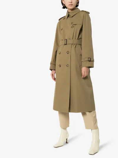 burberry olive trench coat